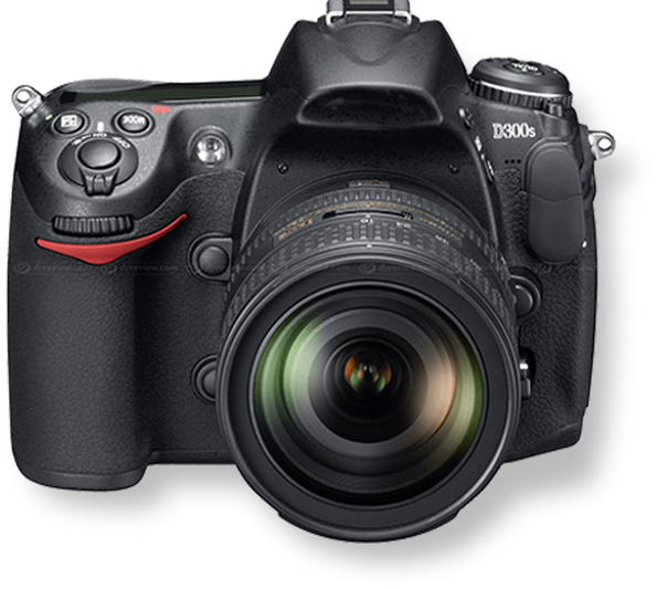 DSLR Camera Isolated on White